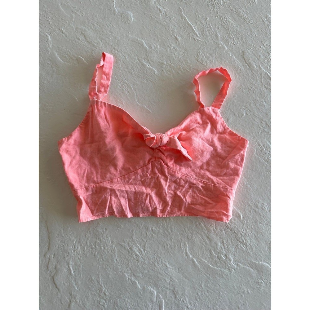 Universal Thread Tie-Front Cropped Top
